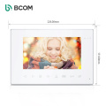 Bcom livraison rapide sonnettes vido 7&quot; TFT LCD système d&#39;interphone vidéo à bouton tactile